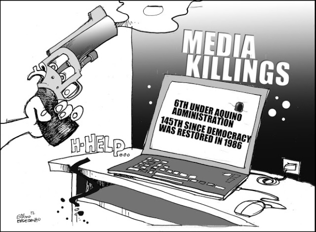 editorial cartoon 12 march 17 MEDIA KILLINGS final
